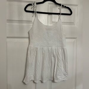 American Eagle Smocked Tank Top
